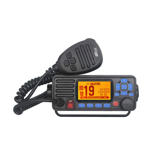 VHF per Barca con Ricevitore Gps, Modulo DSC classe D, SHARK 3GE, Fisso