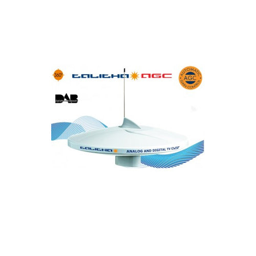 Antenna Tv Glomex V9125 Talitha AGC Tv DAB per Barca e Camper