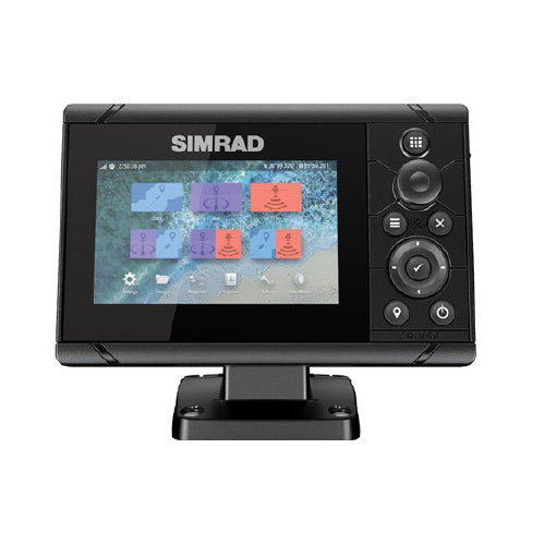 Ecoscandaglio Simrad CRUISE 5/7/9" GPS Fishfinder, con sonda 83/200, Pesca
