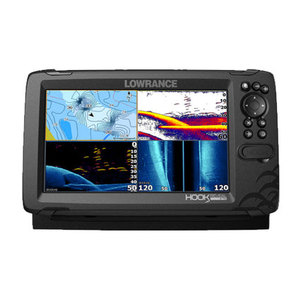 Ecoscandaglio Lowrance Hook GPS Barca + trasduttore, 5 7 9 " Fishfinder Pesca
