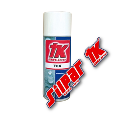 Spray impermeabilizzante idrorepellente TK TEX SPRAY, per pelli, tessuti 