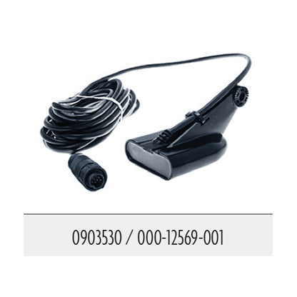 Trasduttore Lowrance LOW/HIGH 455/800 HDI per barca, da poppa per ecoscandaglio