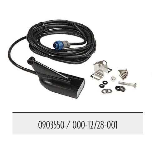 Trasduttore Lowrance MID/HIGH 455/800 HDI per barca, da poppa per ecoscandaglio