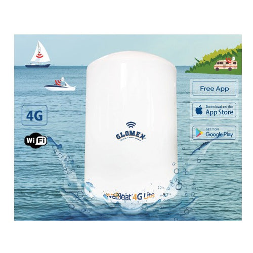 Antenna Ricezione Internet per Barca, Glomex WebBoat 4G lite