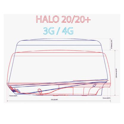 Radar Simrad Halo 20, Compatto per Barca, Radar in tempo reale, Nautico