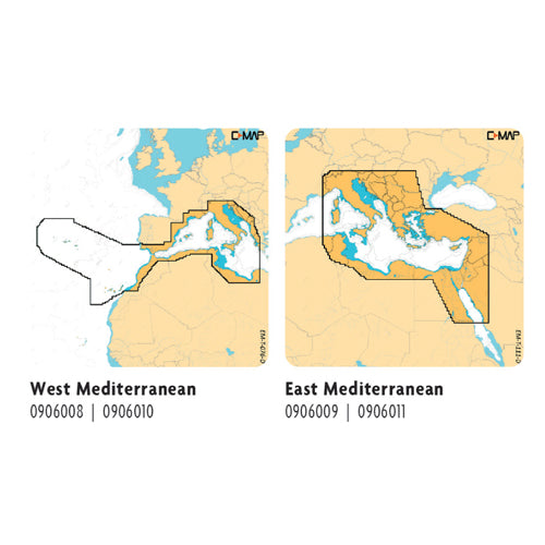Cartografia C-MAP Originale DISCOVER X - Varie Zone 076 111