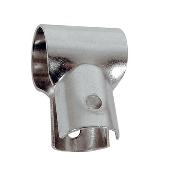 Tee Ti Inox Giunto aperto a T 90° Inox per Scaletta Plancetta Barca Gommone