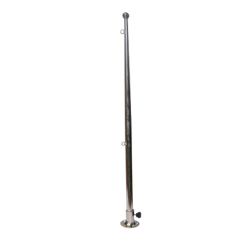 Base di ricambio asta porta bandiera, Diametro mm 20, Lunghezza mm 600
