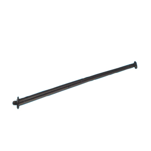 Asta portabandiera con base nylon Colore nero, Lunghezza mm 300