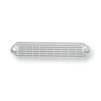 Gradino per scaletta barca in plastica, compatibile, Ø 25 mm, lungo 350 mm