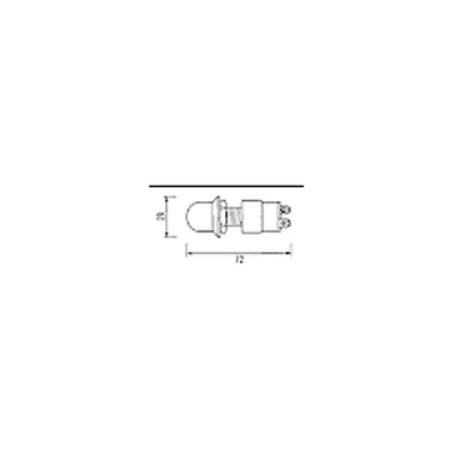 Interuttore Quick da 30 A, In ottone Cromato, IP 55 