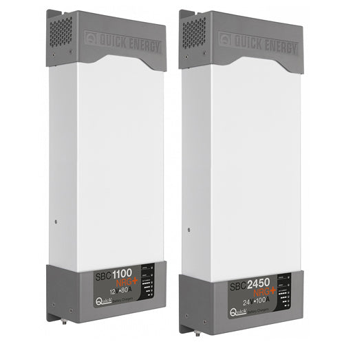 Caricabatterie Quick SBC NRG+ per Barca e Camper 12/24V 60A 80A 100A, 3 uscite