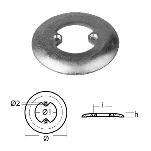 Anodo Collare Isotherm - Per boiler Isotherm Anodo di Ricambio