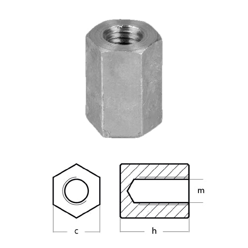 Anodo Torqueedo Tappo esagonale in Alluminio serie 401-801 