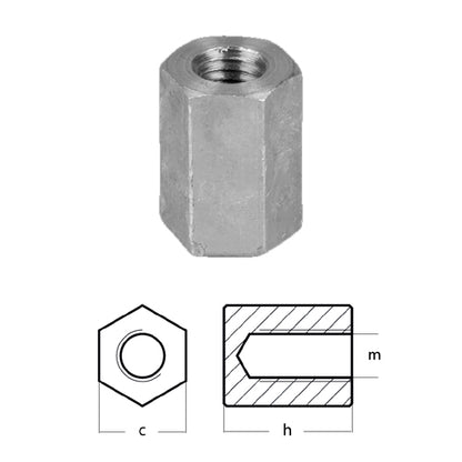 Anodo Torqueedo Tappo esagonale in Alluminio serie 401-801 