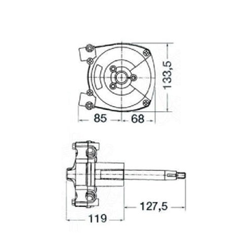 T71Fc Scatola Sistema di guida T71FC Ultraflex