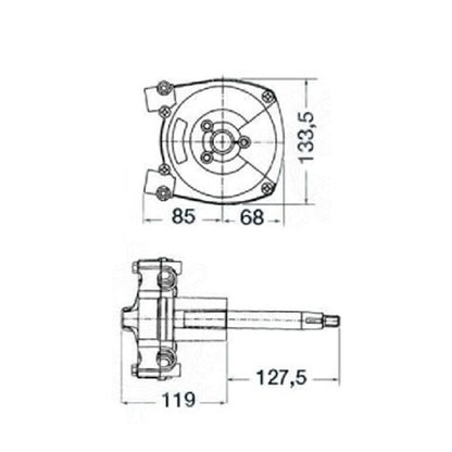 T71Fc Scatola Sistema di guida T71FC Ultraflex