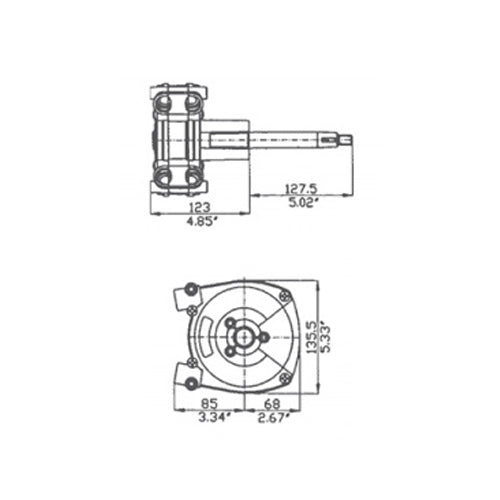 T72Fc Scatola Sistema di guida T72FC Ultraflex