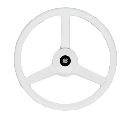 Volante V32 Ultraflex per Barca, Grigio Bianco Nero, Amagnetico, Omologati