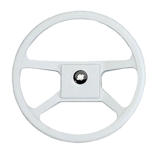 Volante V33 Ultraflex per Barca, Grigio Bianco Nero, Amagnetico, Omologati