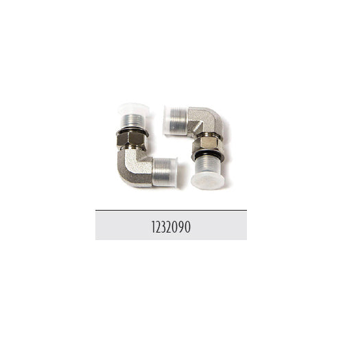 Kit raccordi timoneria Seastar, RACCORDO 90° (2 PCS), Modello HF6004