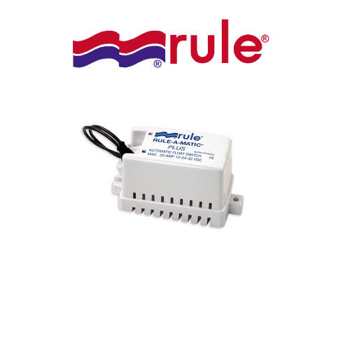 Interuttore per pompa di Sentina Rule, 40A Rule Matic Plus - 12/24 v per Barca