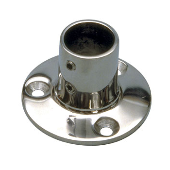 Raccordo Base Inox T, per tubo Ø 22 o 25 mm, per Barca, tientibene, corrimano