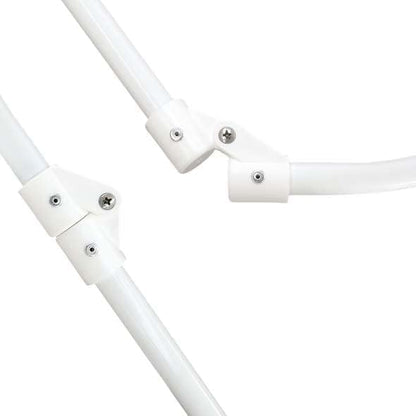 Tendalino per Barca Gommone 3 archi, Larghezza 150 170 185 200 225, Bianco 