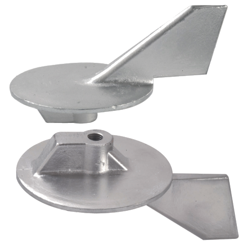 Anodo Pinna Pinna per fuoribordo Yamaha 40-90 HP, Anodi Yamaha Alluminio