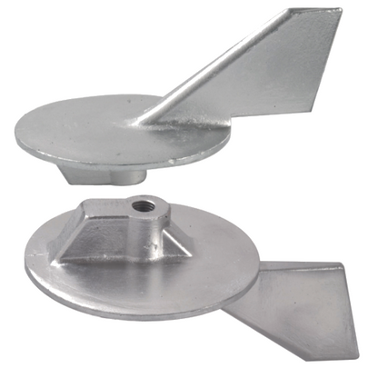 Anodo Pinna Pinna per fuoribordo Yamaha 40-90 HP, Anodi Yamaha Zinco