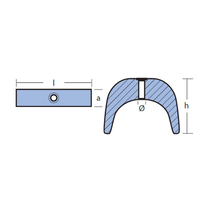 Placca Per Motori - Alta - Serie S405/S700 Anodi Tecnoseal