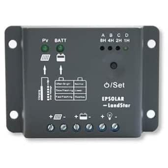 Regolatore Di Carica Ep5 5A 12-24V C/Crepuscolare + Timer Navpower