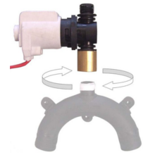 Valvola solenoide Jabsco, 37068-2000, 12/24 v, per WC elettrico jabsco