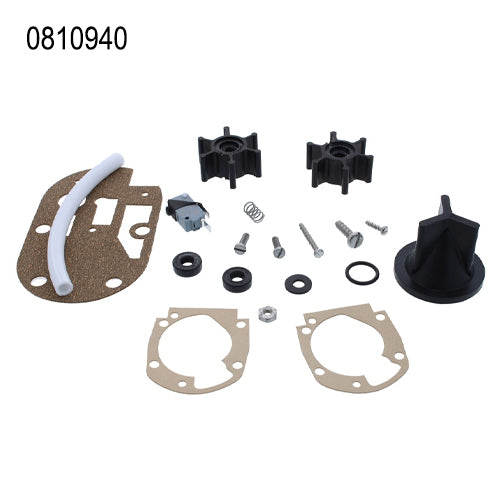 Kit revisione per kit trasformazione WC, girante + guarnizioni + valvole