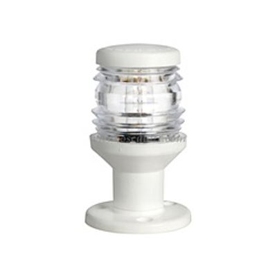 Luce di via, Fanale di Fonda Bianco con Lampadina - Omologazione RINA