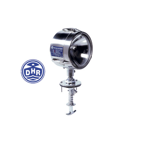 Faro professionale DHR 12 o 24v D180, In acciaio e ottone Stagno Con Bulbo