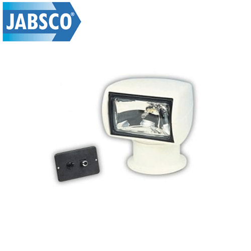 Proiettore per barca, Alogeno Jabsco 135 SL con comando a distanza, 12 o 24 volt