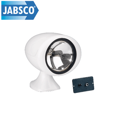Faro elettrico per barca Jabsco con controllo remoto 155SL, 12 volt, proiettore