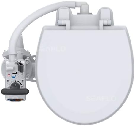 Toilette WC per Barca e Camper, Manuale - in Porcellana, Seaflo Compact