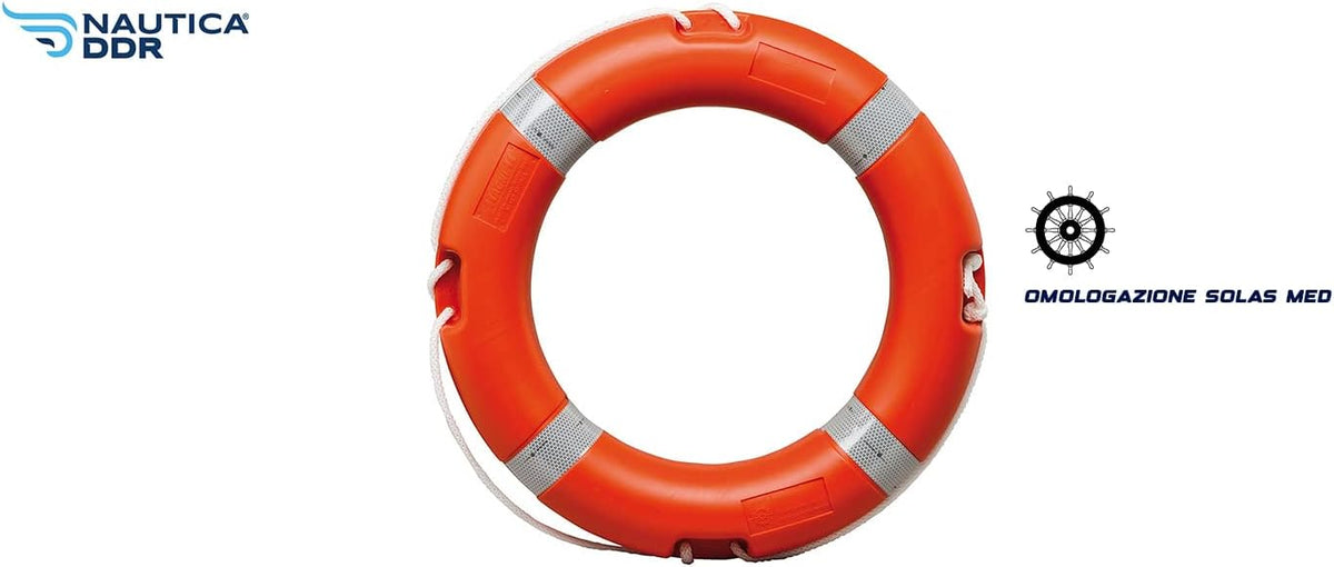 Salvagente per Barca anulare, Omologato RINA, Obbligatorio, ciambella sicurezza