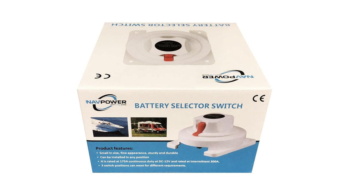 Staccabatteria barca STACCABATTERIA DEVIATORE 300A NAVPOWER