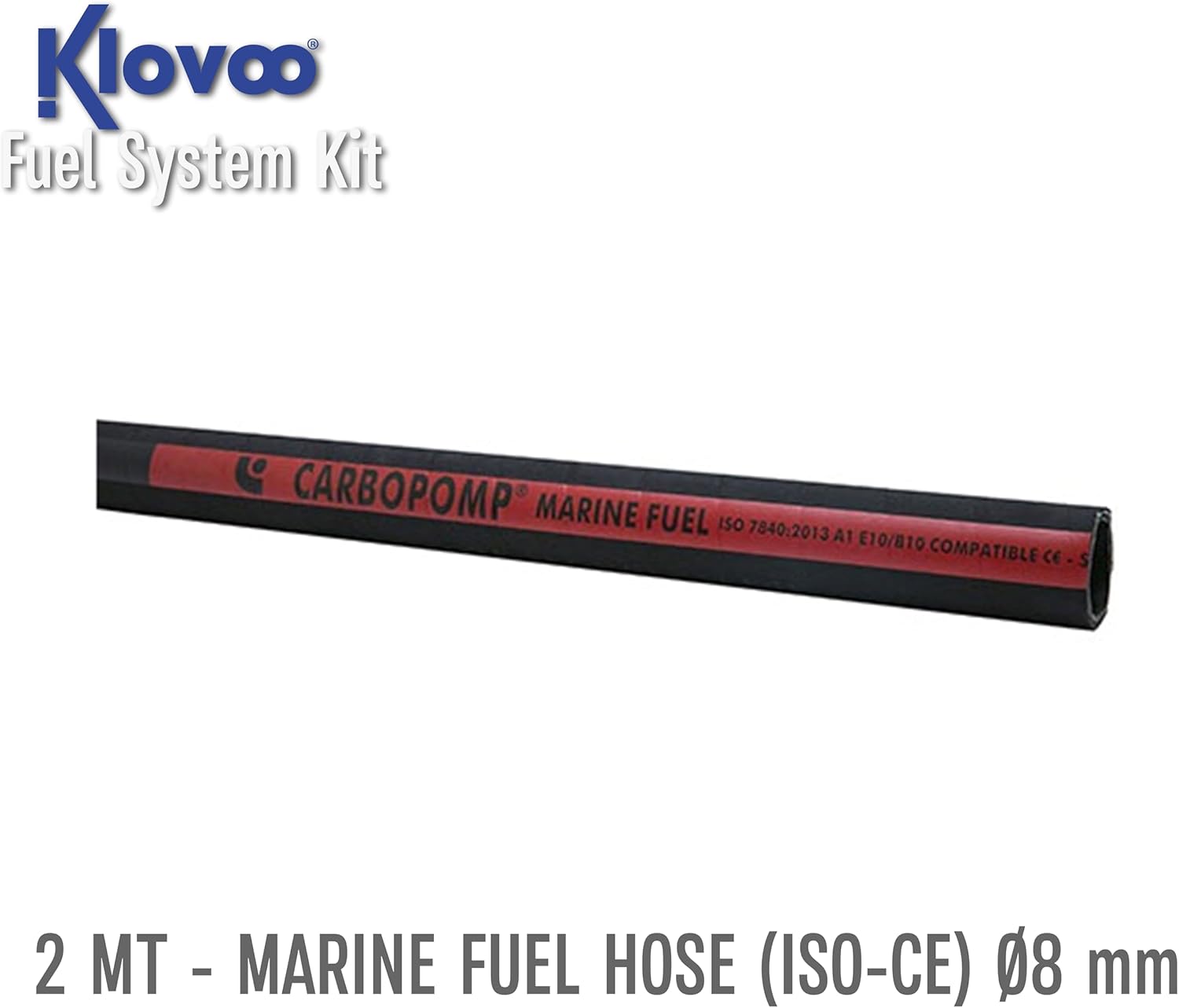Kit Pompa Manuale Travaso Carburante (Benzina, Gasolio, Olio) Omologato e Certificato 