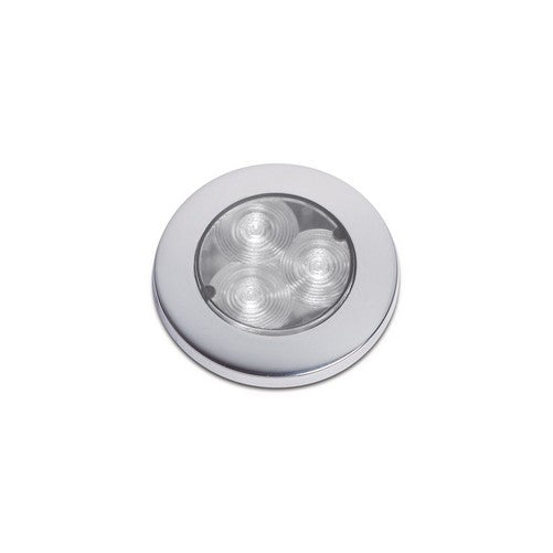 Luce di Cortesia Barca, Bianco/Rosso/Blu, 10-30v, Inox Lucido Foresti e Suardi