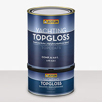 Vernice Smalto Barca TopGloss Jotun, Bianco/Nero/Grigio, Finitura bicomponente