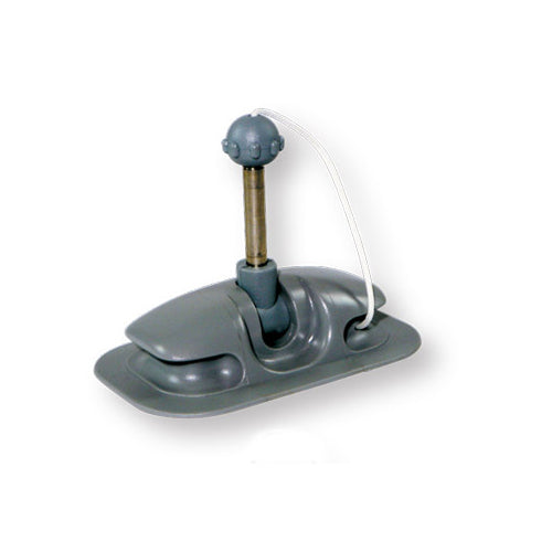 Scalmiera in Fast rubber barca gommone passa cima Abbattibile Nera/Blu/Grigia