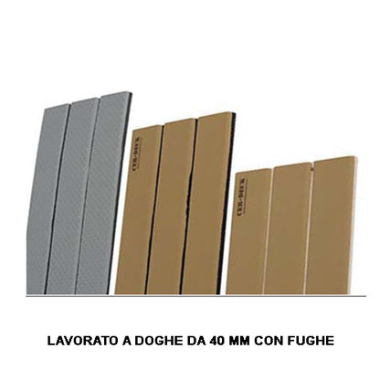 Foglio Finto Teak Alta Qualità - Gomma sintetica - Facile Installazione