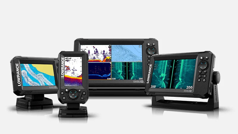 Lowrance Eagle - Ecoscandaglio Opzione GPS Chartplotter, Varie Dimensioni, Per Pesca, Profondità, ProFishing