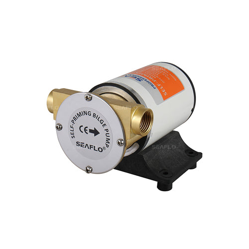Pompa Per sentina In Bronzo per Barca - Con Girante, 12/24 v, 33 lt/min, Travaso