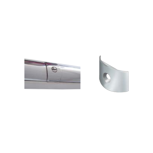 Coprigiunta Sphaera inox, Profili e supporti parabordo , Klovoo