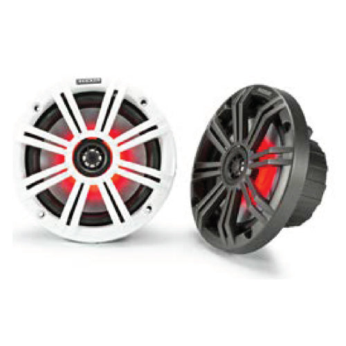 Altoparlanti Coassiali KICKER 6,5" 195 w LED, griglia, stagni, per barca, camper